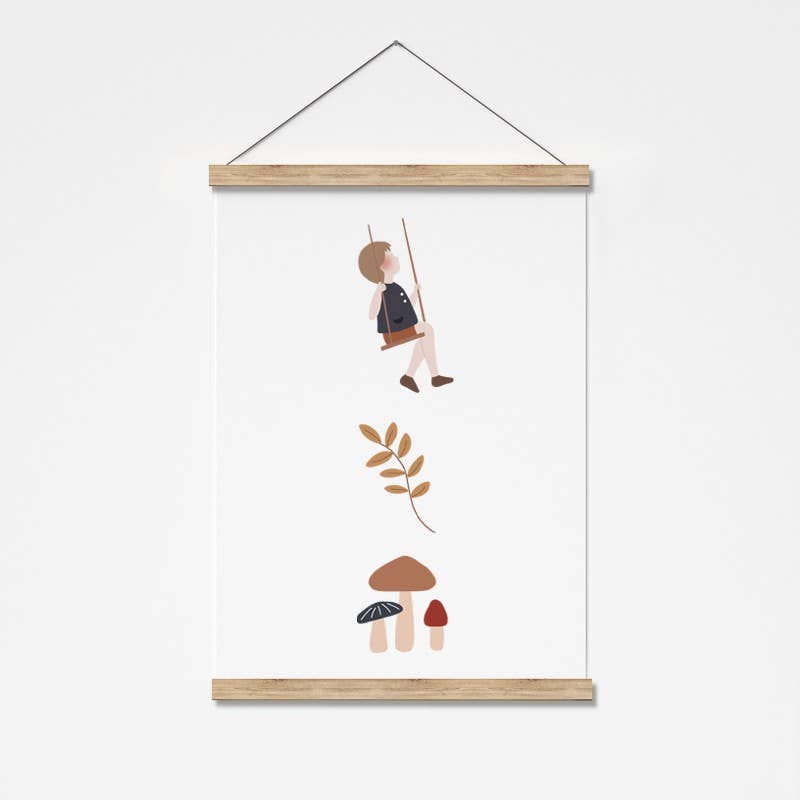 Atelier Oranger - Vente Cartes postales - Grande carte postale / Affichette - Baby -  Friends Cie 60