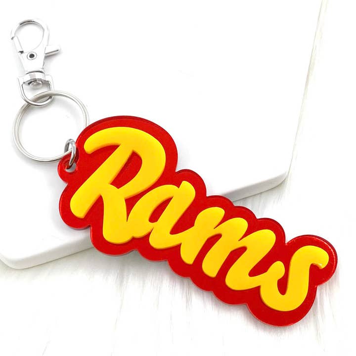 Doohickies - Vente Porte-clés – femme - Mascottes acryliques en couches personnalisées (commentaire avec mascottes) -Spirit Keychains1