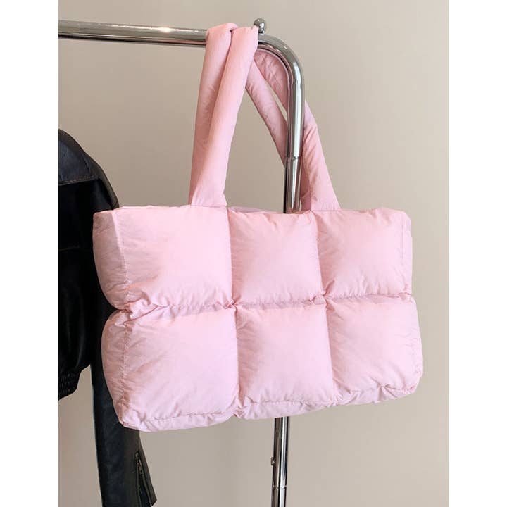 Sweetkama – Engroshandel Tote bag - Dame – Sweetkama dame skuldertaske i ensfarvet polstret skumdesign SKAB41342