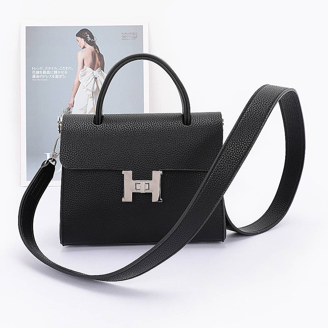 3AM BY H&D ACCESSORIES - Wholesale Top Handle Bag - Women's -  Faux Leather Flap Bag6