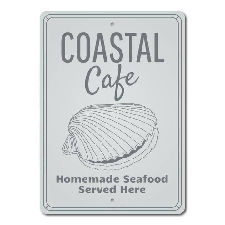 Cartel de café costero para venta al por mayor de Lizton Sign Shop, Inc