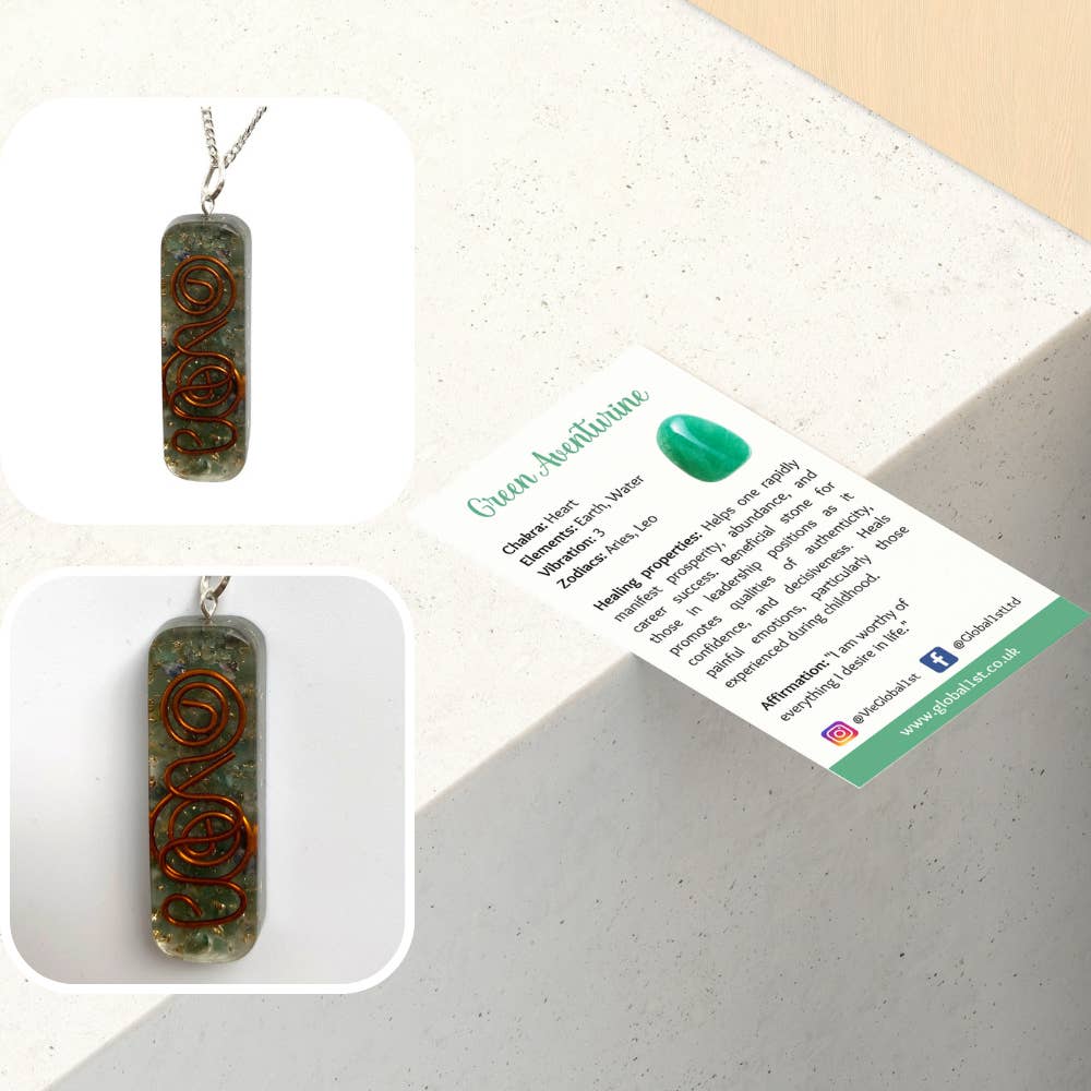 VIE – Großhandel Individueller Charm/Anhänger – Orgonit Reiki Anhänger, 3,5 cm8