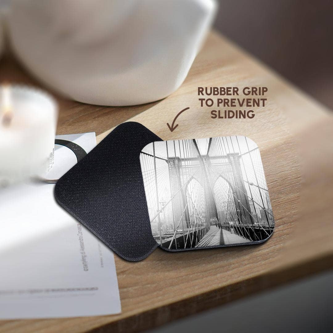 3dRose - Wholesale Coasters - 3dRose, Brooklyn Bridge, 1948, New York , Coaster10