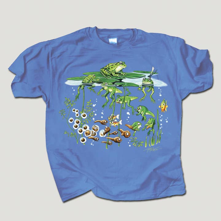 T-shirt Frog Pond 100 % coton HW pour jeunes pour la vente par Atlas Screen Printing