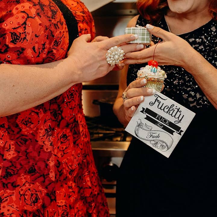 Pelz Brands - Wholesale Disposable Napkin - Twisted Wares Funny Cocktail Napkins – F’CKITY F’CK Pack3