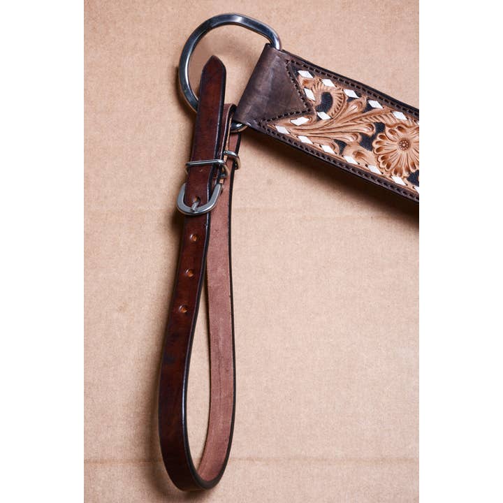 HILASON - Wholesale Horseback Riding Gear - COMFYTACK By Hilason W. H. Leather Breast Collar Headstall Set Side6