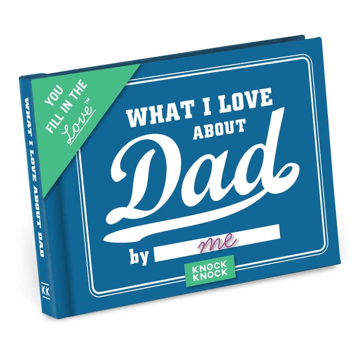 What I Love about Dad Fill in the Love® Book for wholesale by Hachette Book Group