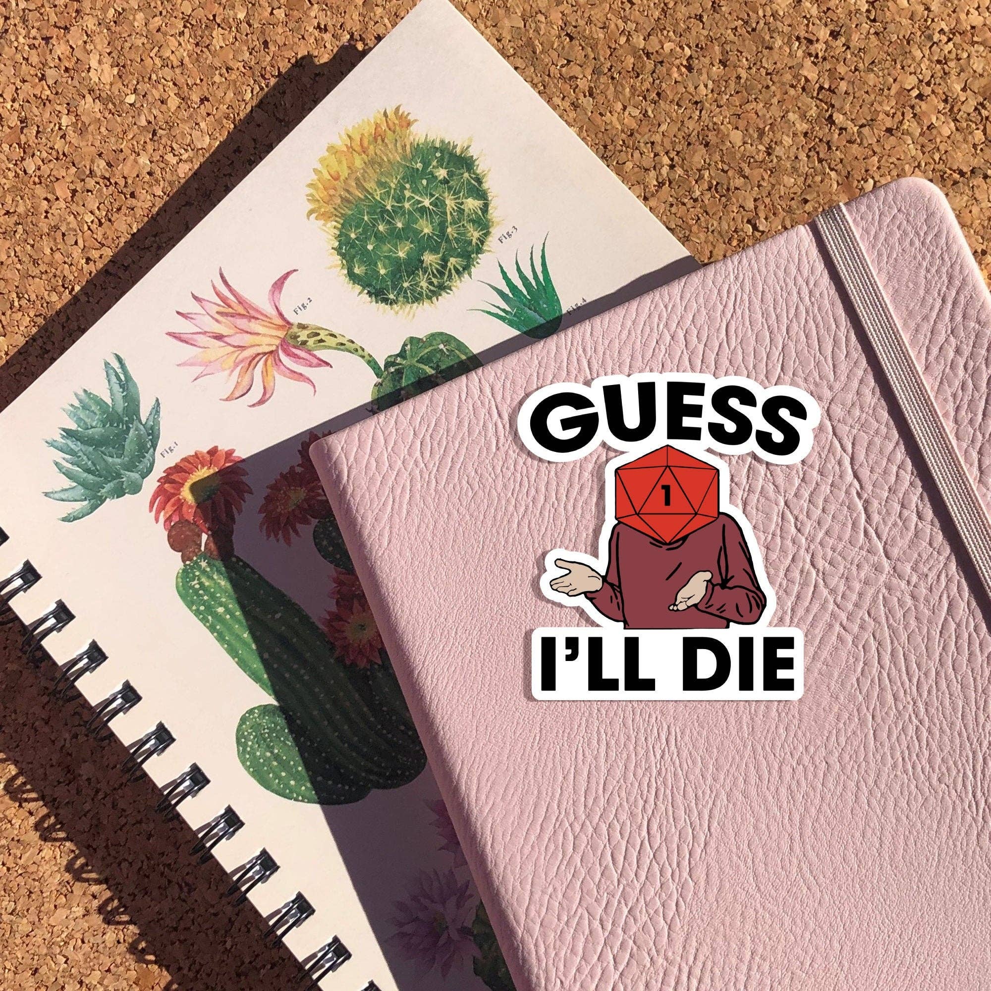 Sticker Horse – Adesivo por atacado – Adesivo Guess I'll Die1