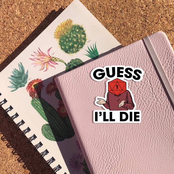 Sticker Horse – Adesivo por atacado – Adesivo Guess I'll Die1