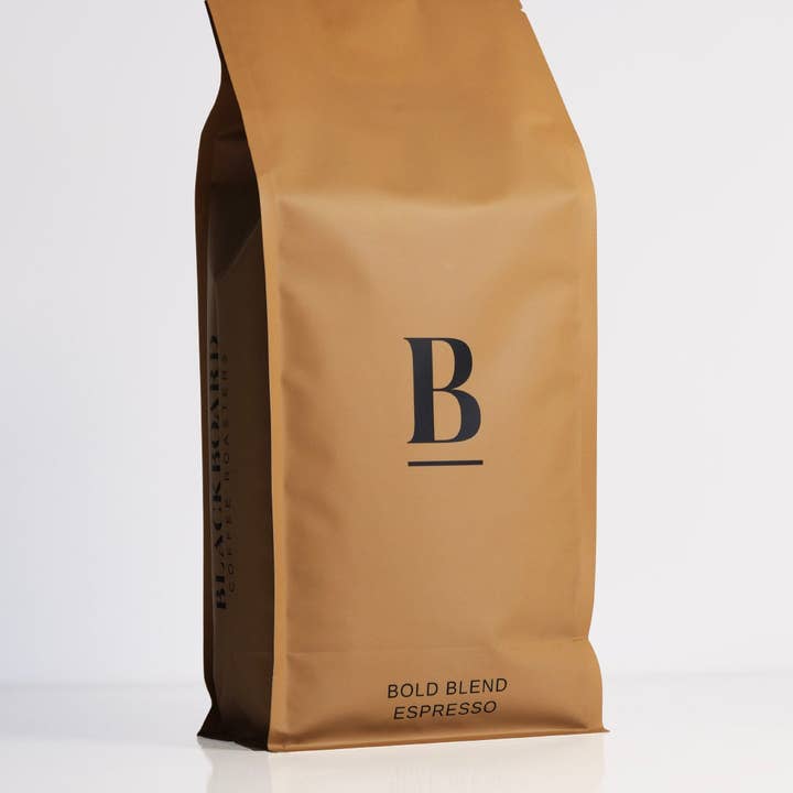 Blackboard Coffee Roasters - Wholesale Coffee beans - Bold Blend - Coffee Beans - Whole Bean or Grounded Coffee1
