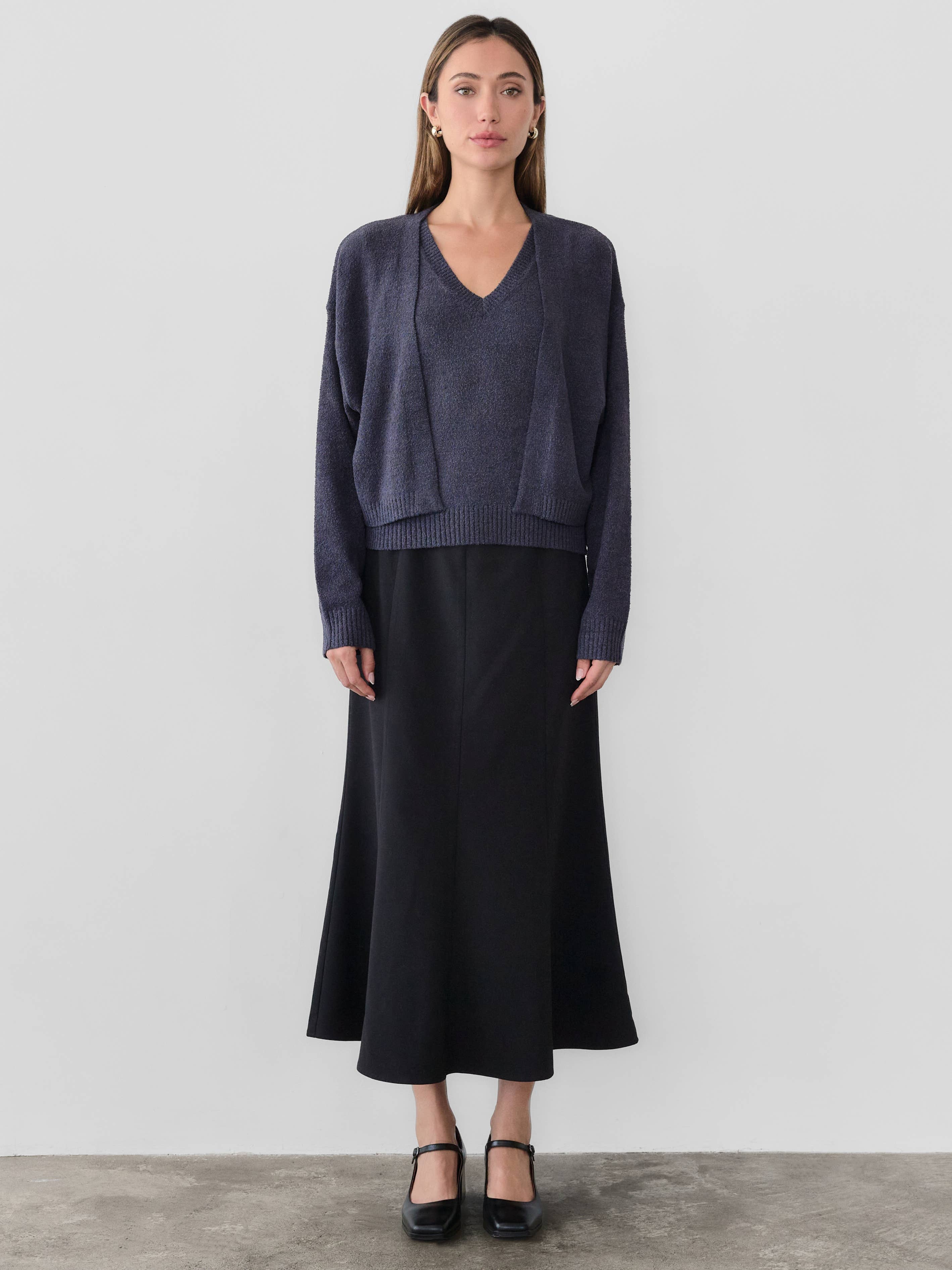 MOD REF - Wholesale Cardigan - Women's - The Carrie Cardigan | Soft Terry Knit Cardigan10