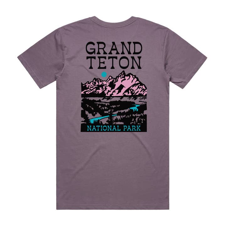 T-shirt Grand Teton Snake River pour la vente par Wyld & Roam