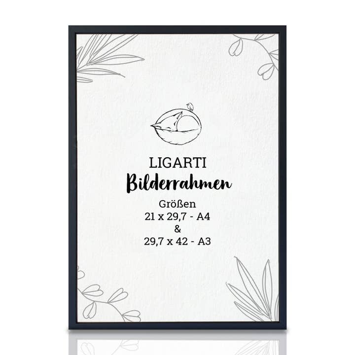 Photo frame - black for wholesale by LIGARTI