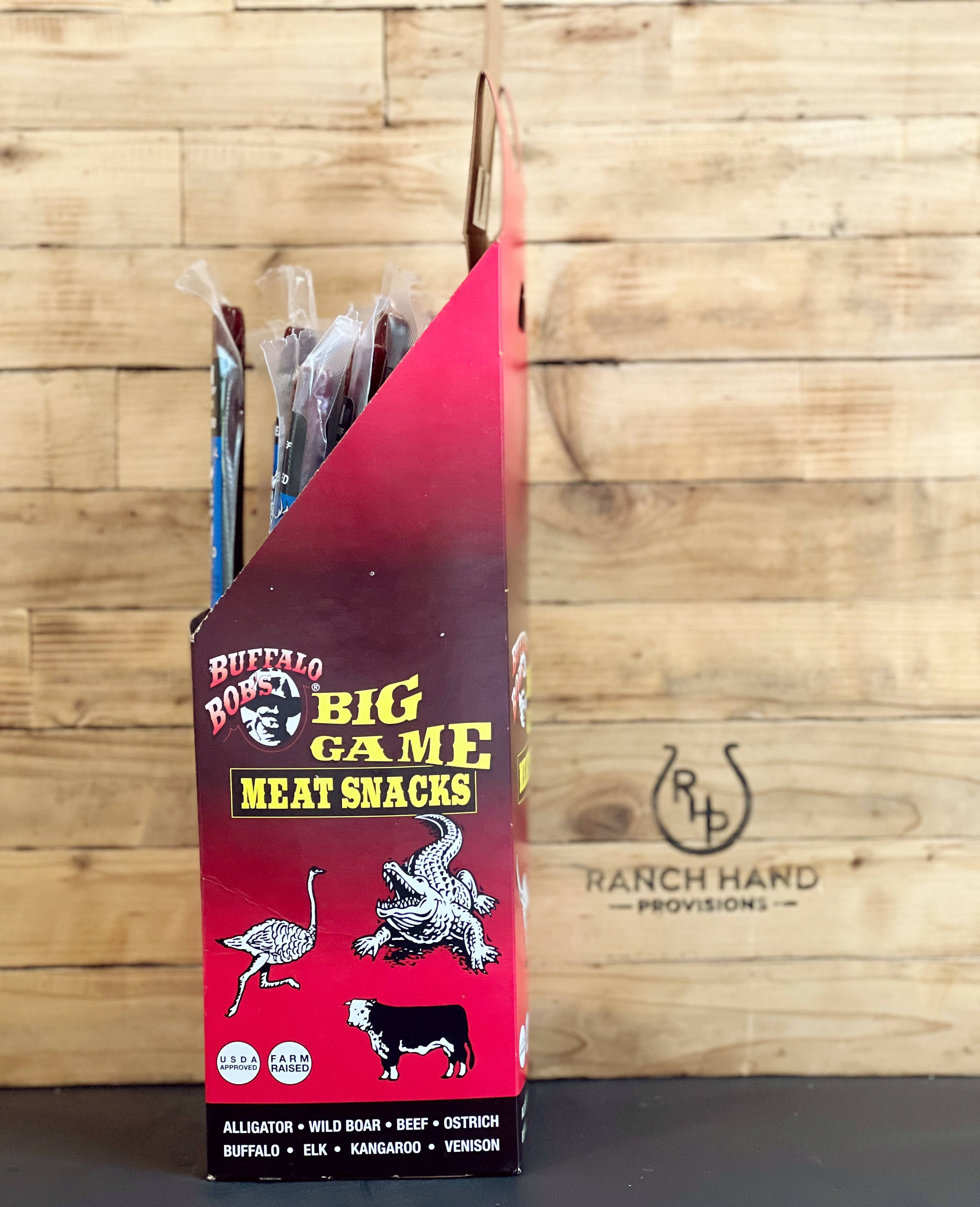 Ranch Hand Provisions - Wholesale Jerky - Peppered Elk Stick1
