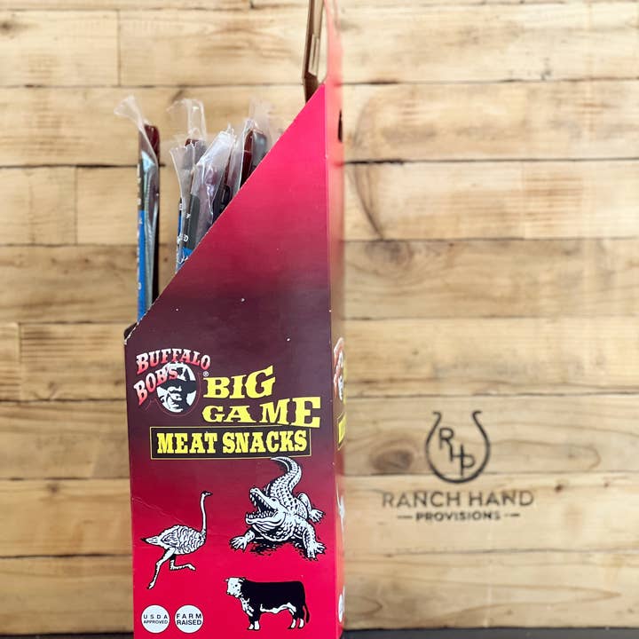 Ranch Hand Provisions - Wholesale Jerky - Peppered Elk Stick1