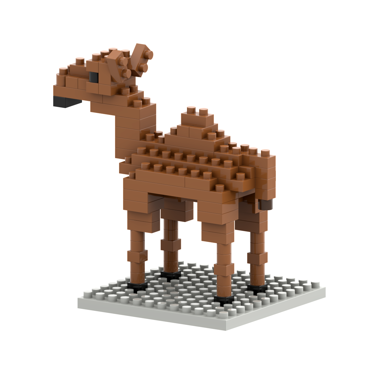 Brixies - Wholesale Doe-het-zelf-speelgoed - Kinderen - BRIXIES kameel bouwset1