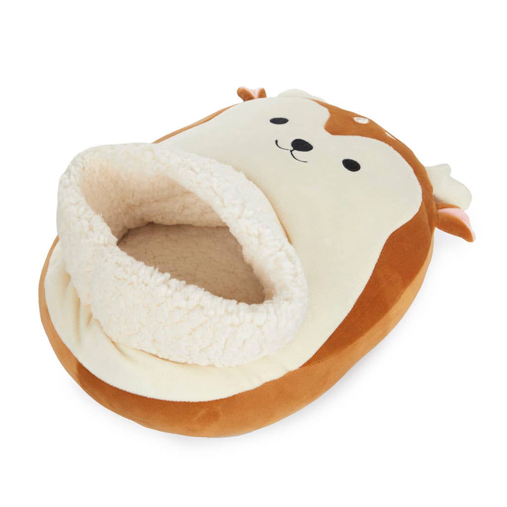 Balvi – Großhandel Hausschuhe – Damen – Balvi Deerling Fußwärmer aus braunem Polyester6