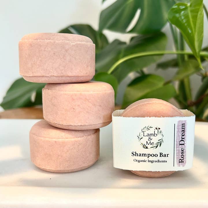 Rose Dream - Shampoo-Bar für alle Haartypen für den Großhandel von Lamb & Me
