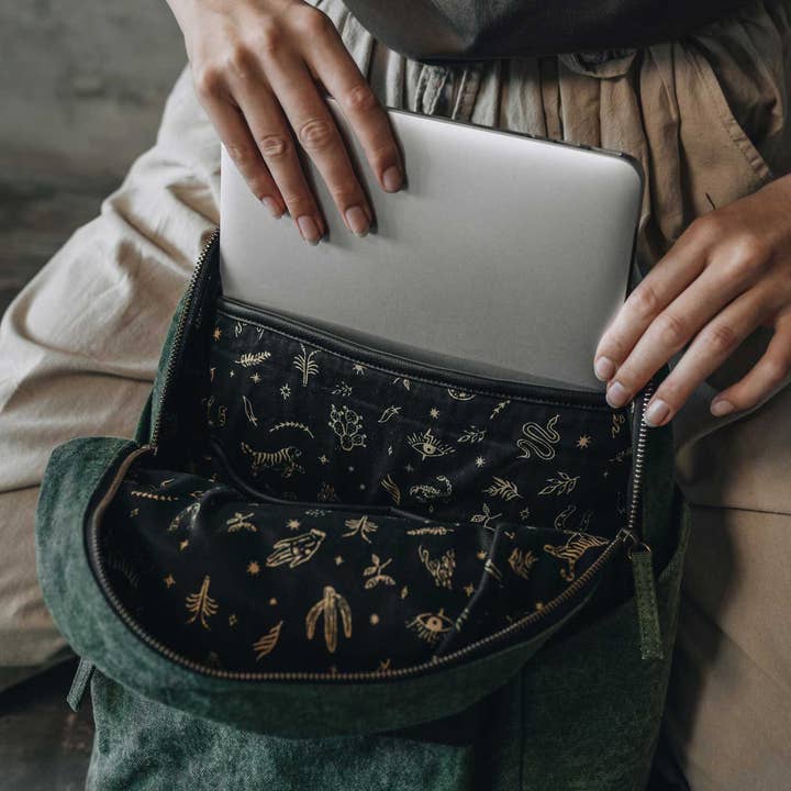 Vegan Leather Co – Großhandel Rucksack – Damen – Rebel | Forrest Kaktus Leder