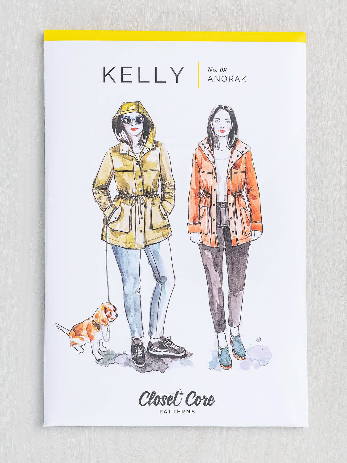 Closet Core Patterns - Wholesale Craft sewing kit - Kelly Anorak Jacket Sewing Pattern