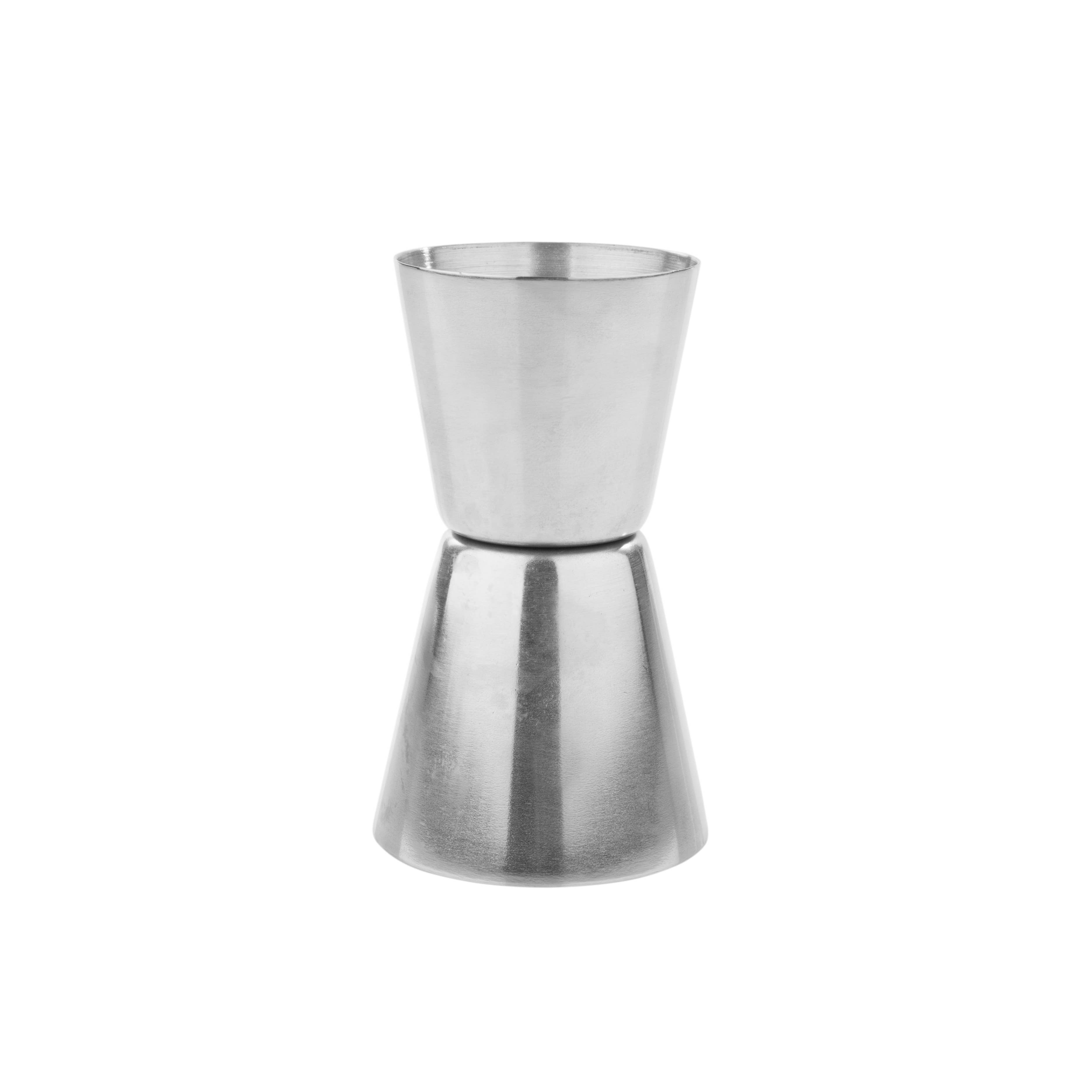 TRUE - Wholesale Jigger - Stainless Steel Double Jigger .75 1 oz or 1 1.5 oz