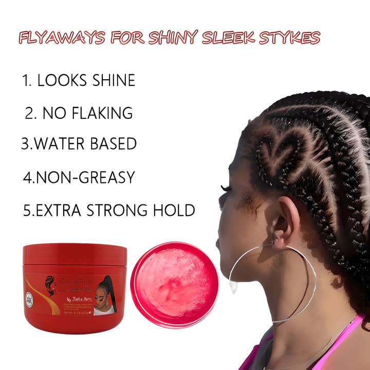 Alpha Wholesale - Wholesale Hair Styling Gel/Mousse - Simply Everyday Products Shine and Jam Gel 8oz – Extra Hold, Non-Flaking, Moisturizing Hair Gel for Sleek Styles and Edge Control11