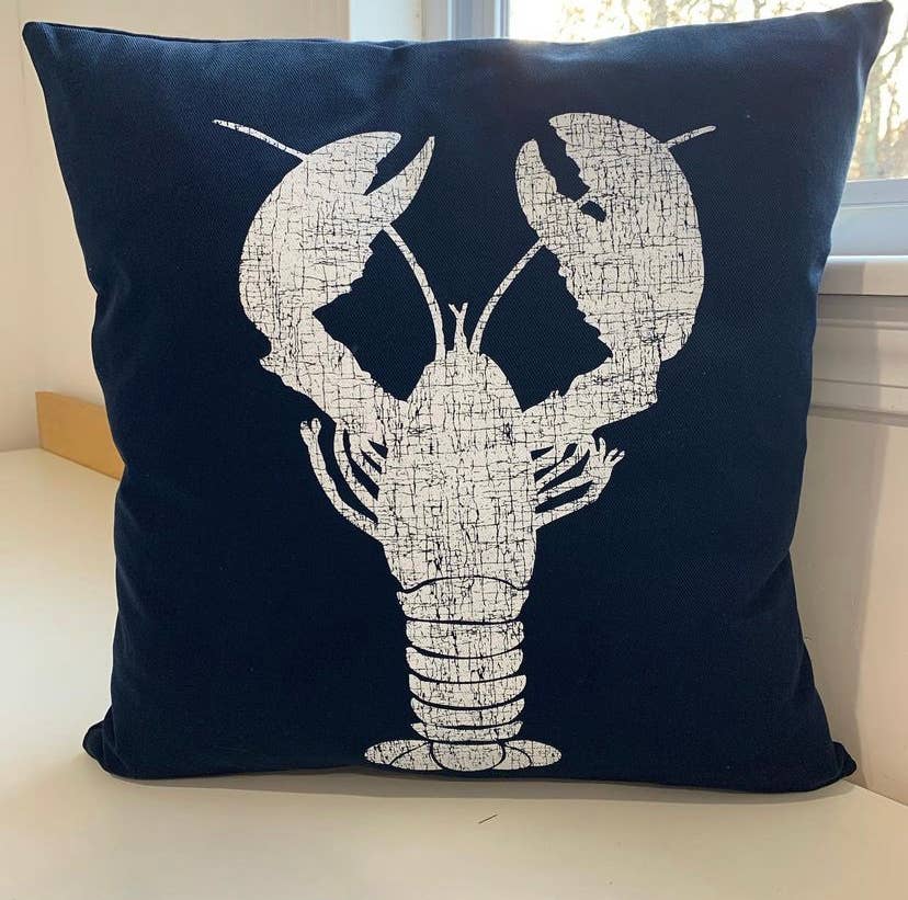 Cape Crafter - Wholesale Throw/Decorative Pillow - "LOBSTER"  Pillow4