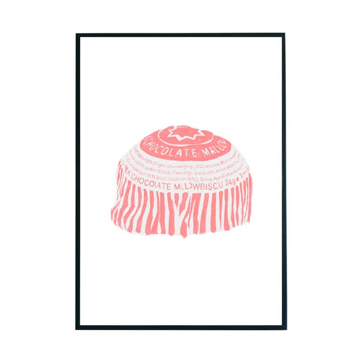 Teacake - Art Print (A5-A2) for wholesale by Olive and Clive