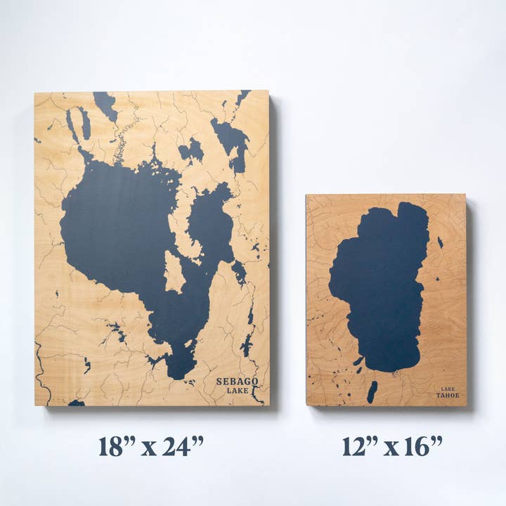 Benoit's Design Co. - Vente Cartes - Carte personnalisée du lac Norfork Arkansas7