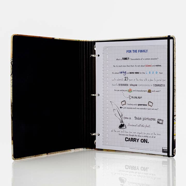 Conquest Journals - Wholesale Journal/Diary - Supernatural Carry On Journal Bundle with Binder & Page Pack