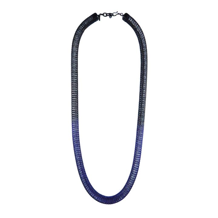 Sarah Cavender Metalworks – wholesale Link & chain necklace – 20" Contemporary Knotted Viking Knit Necklace