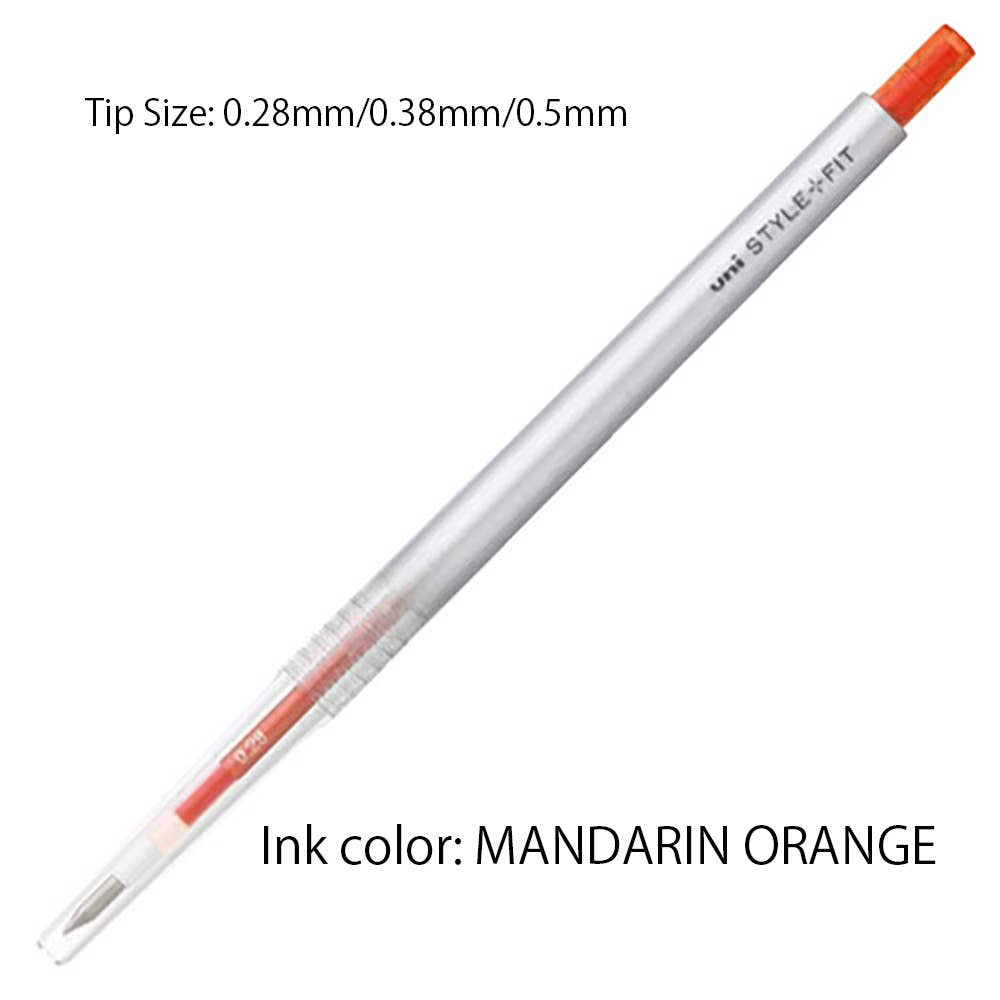 Hakubundo - Wholesale Pen - 【JAPANESE】UNI MITSUBISHI STYLE FIT SINGLE COLOR SLIM GEL PEN2