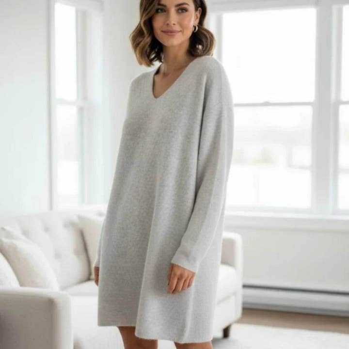 Sweater dress for wholesale by C'est Elle