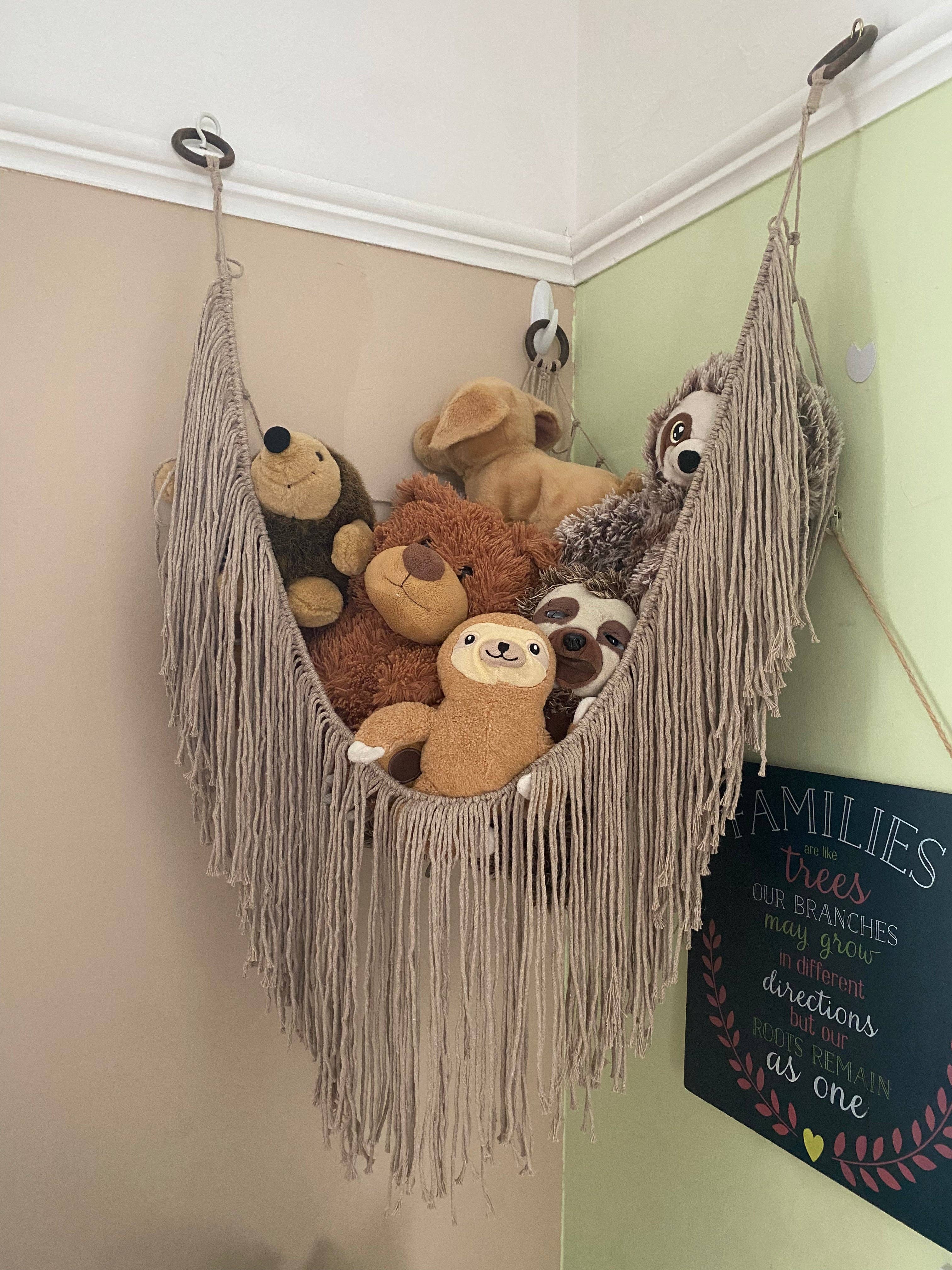 Macra-Made With Love – wholesale Toy storage box – Kids & baby – Corner Hammock For Soft Toys12