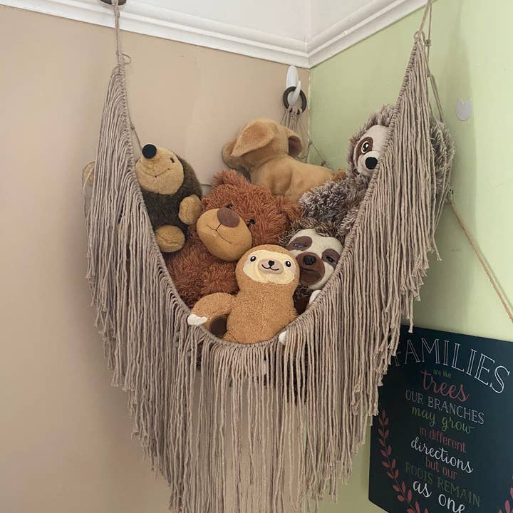 Macra-Made With Love – wholesale Toy storage box – Kids & baby – Corner Hammock For Soft Toys12