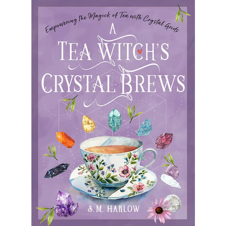 Red Wheel/Weiser LLC - Wholesale Book - Adult - A Tea Witch’s Crystal Brews (Hardcover)
