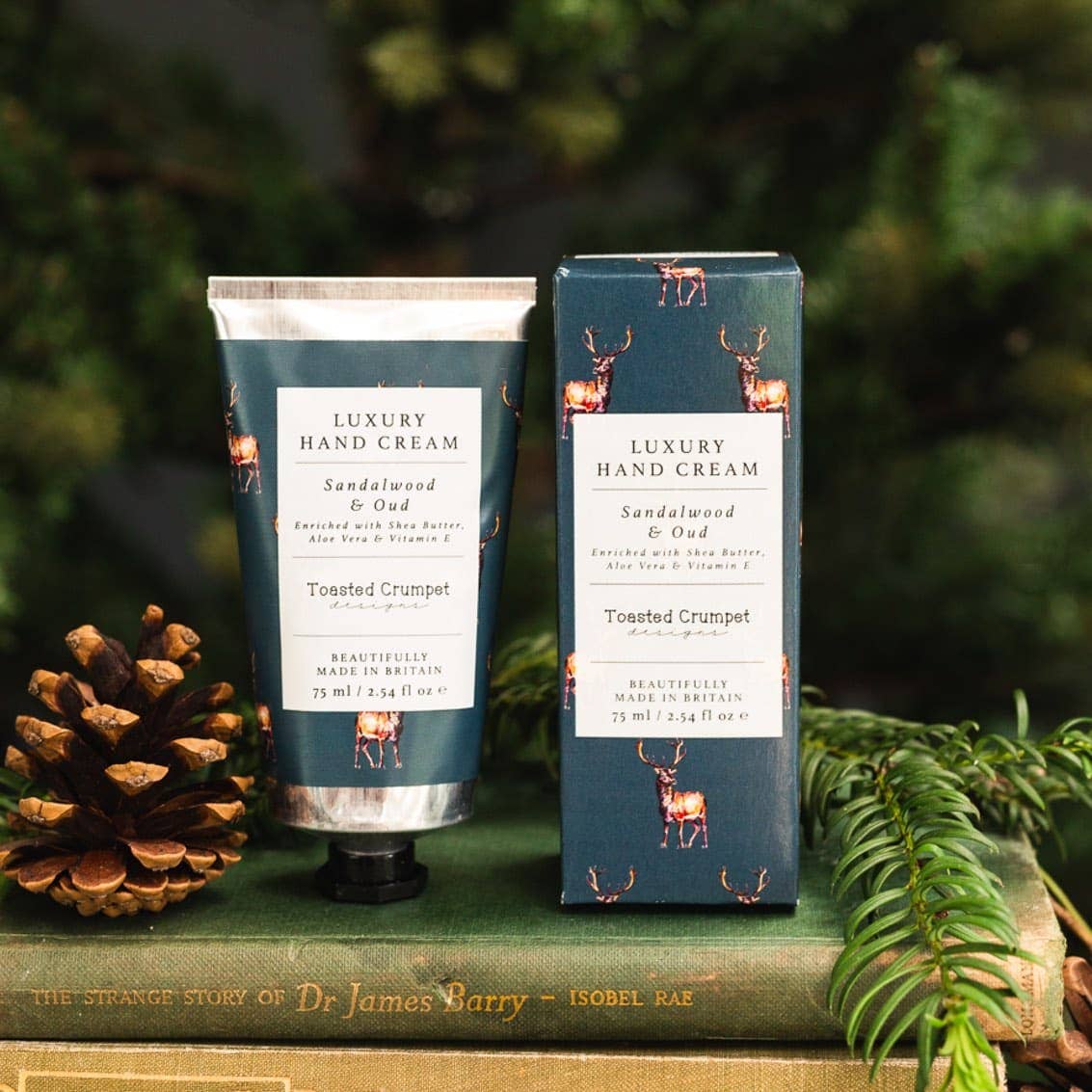 Toasted Crumpet – wholesale Hand cream/lotion – Sandalwood & Oud Luxury Hand Cream (Stag Collection)