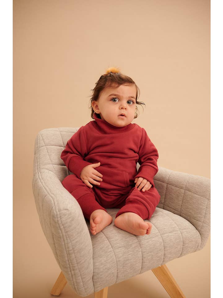 HuRo Kids Clothing Inc. - Wholesale Jumpsuit - Baby - Turtle Suit Berry