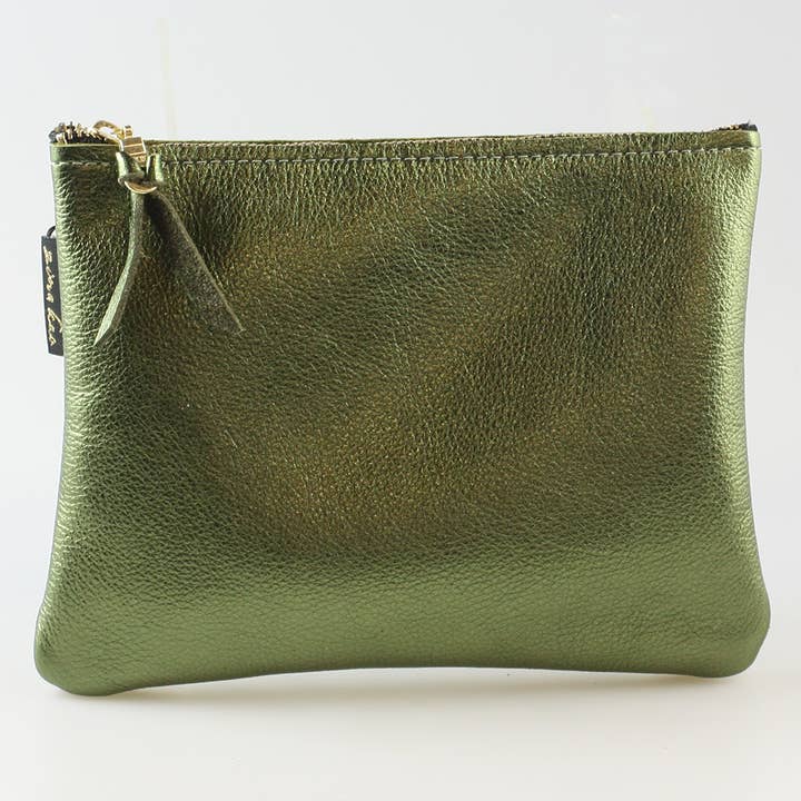 Zina Kao Exclusives - Wholesale Pouch – Women’s - Metallic Everyday Pouch: 4 sizes! Ginger/Monroe/Carter++8