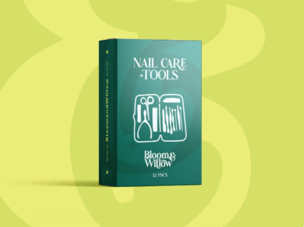 Bloom & Willow - Wholesale Nailcare Set - Bloom & Willow Manicure Set (7 Pieces)