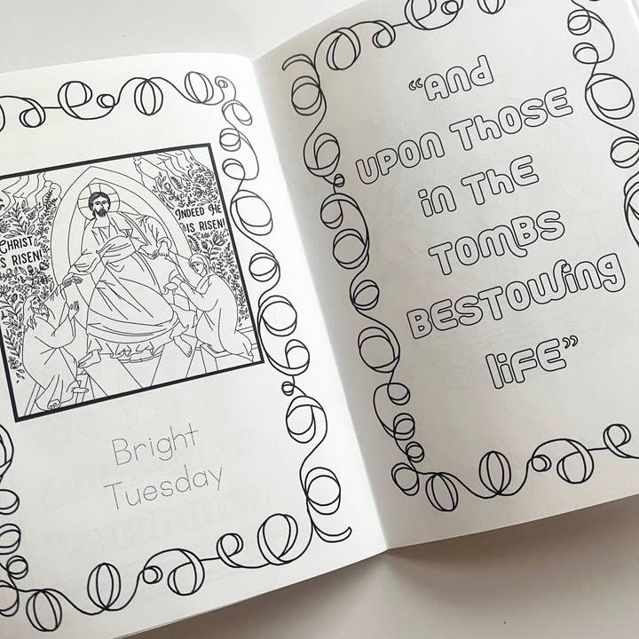 DRAW NEAR DESIGNS, LLC - Wholesale Coloring Book - Kids & Baby - Journey to Pascha Coloring Book1