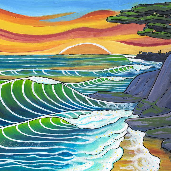 Stampa d'arte "The Hook" per la vendita all'ingrosso da parte di Follow the Sun