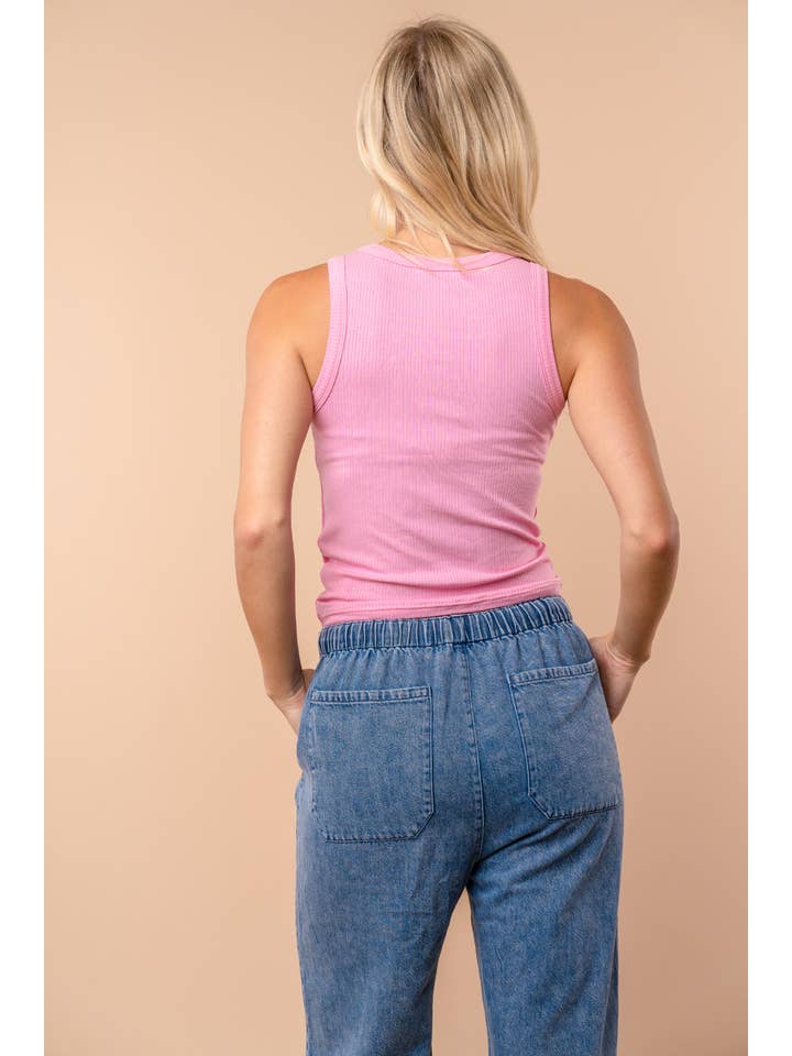 White Birch - Wholesale Knit Top - Women's - T25595 Sleeveless Solid Knit Top18