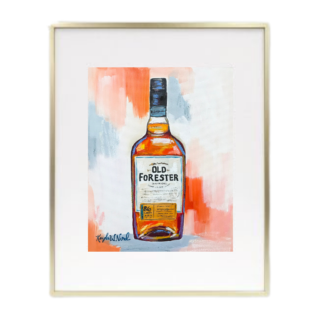 Kayla Weber Art - Wholesale Art Print - "Old Forester" (PRINT)0