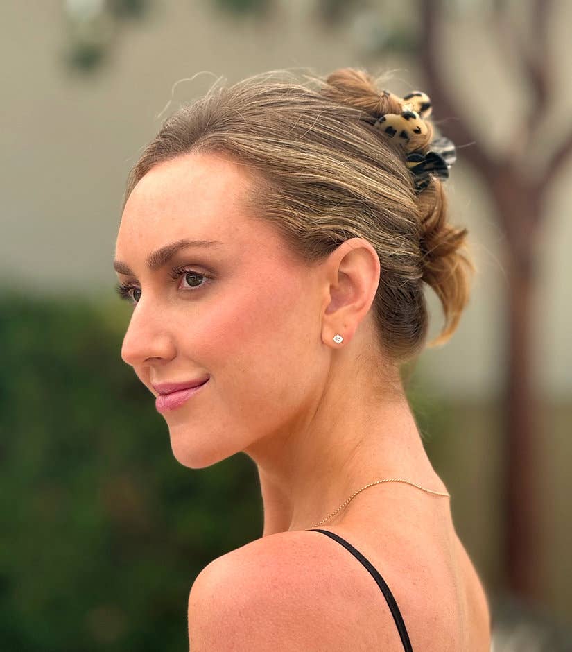 Ficcare - Wholesale Hair Clip - Women's - Chloe Jaw Italian Acetate 7