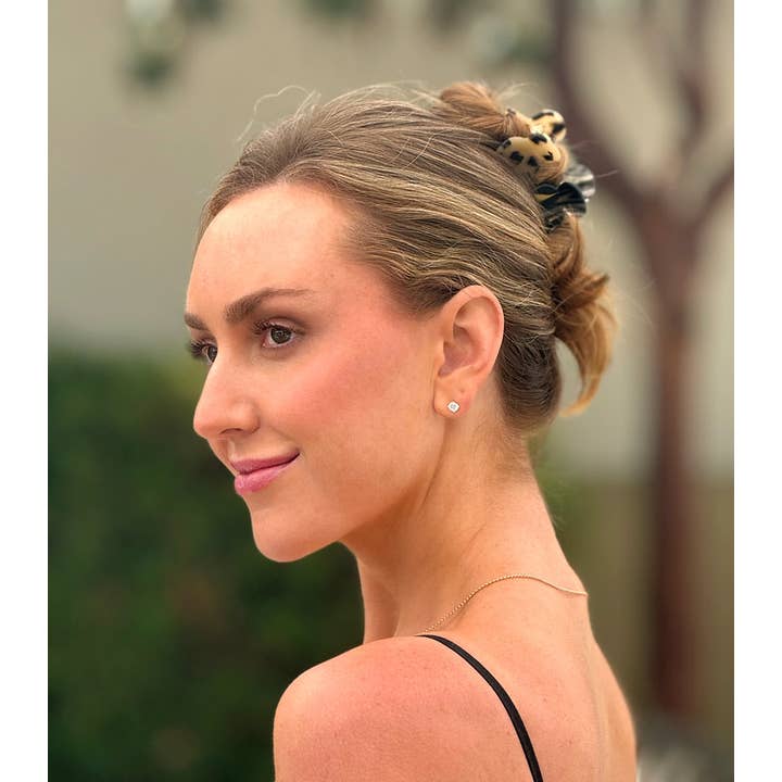 Ficcare - Wholesale Hair Clip - Women's - Chloe Jaw Italian Acetate 7