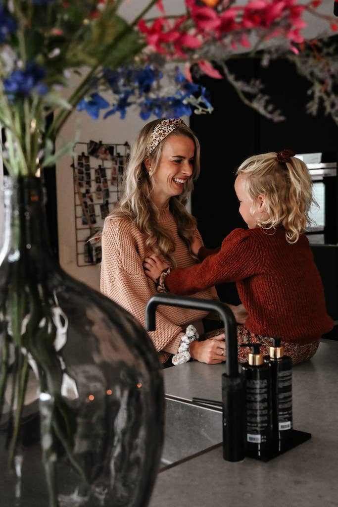 Hairjewelz by Elle – Großhandel Fashion-Stirnband – Damen – Stirnband - Bandeau Normal „Satin Leopard“2