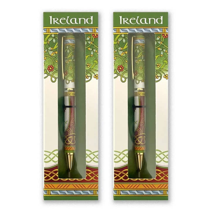 Bolígrafo celta Tree of Life para venta al por mayor de Dublin Gift Company