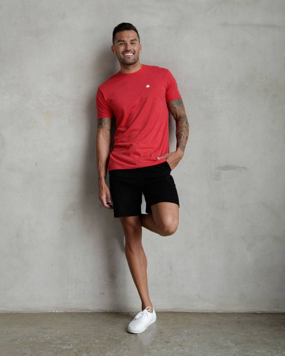 INTO THE AM – T-shirt – Homem por atacado – T-shirt Básica Ajustada Premium para Homem (de Marca)27