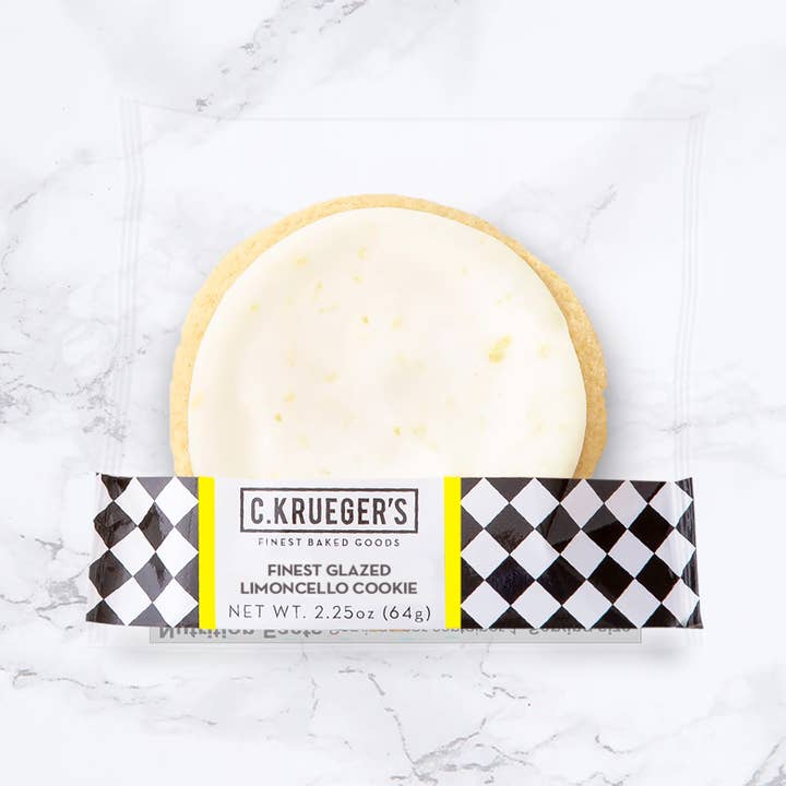 C. Krueger's - Wholesale Cookie - Limoncello Glazed Cookie 2.25oz2